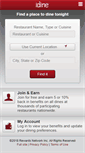 Mobile Screenshot of idine.com